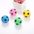 Bola de espuma de esponja de fútbol de látex gatos juguetes